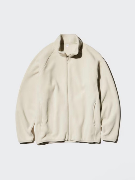 Uniqlo Other - Uniqlo Beige Fleece Jacket